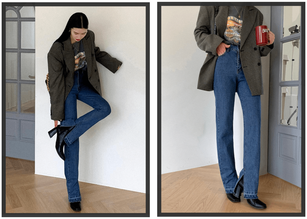 钟楚曦|南韩钟楚曦的「大佬风」穿衣模板，显高显瘦太绝了！