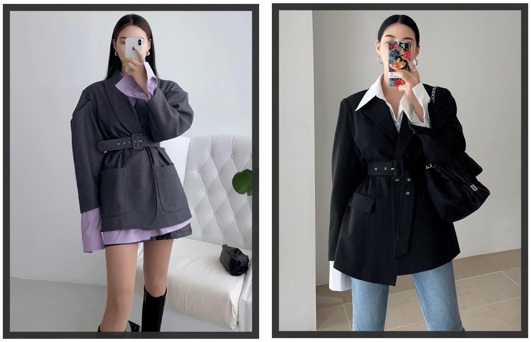 钟楚曦|南韩钟楚曦的「大佬风」穿衣模板，显高显瘦太绝了！