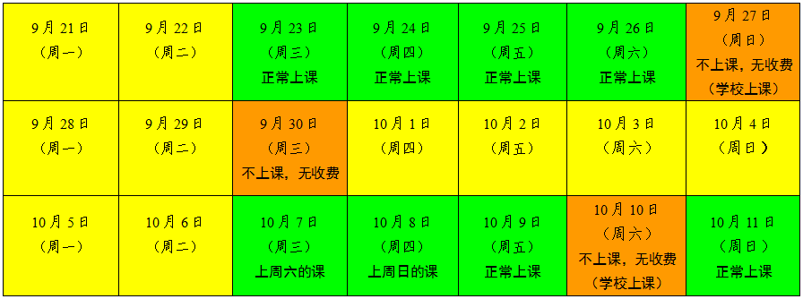 青少年宫|【重要】国庆假期即将结束，明天别忘了回市青少年宫上课！