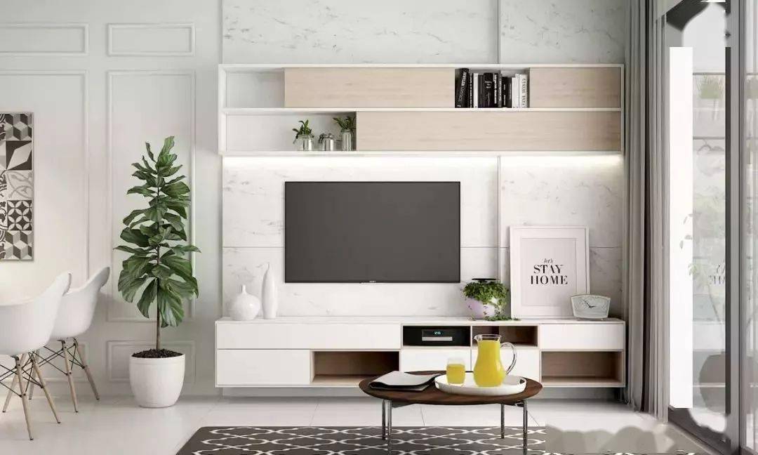 能越|选对了电视柜，小户型也能越住越大！