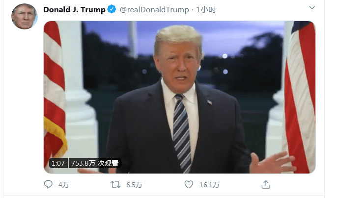 离开|特朗普刚“出院”就发视频宣称“不要怕病毒”，美媒：视频是竞选风格的