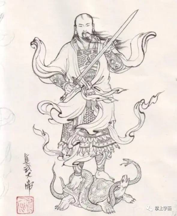 白描西游记人物图谱