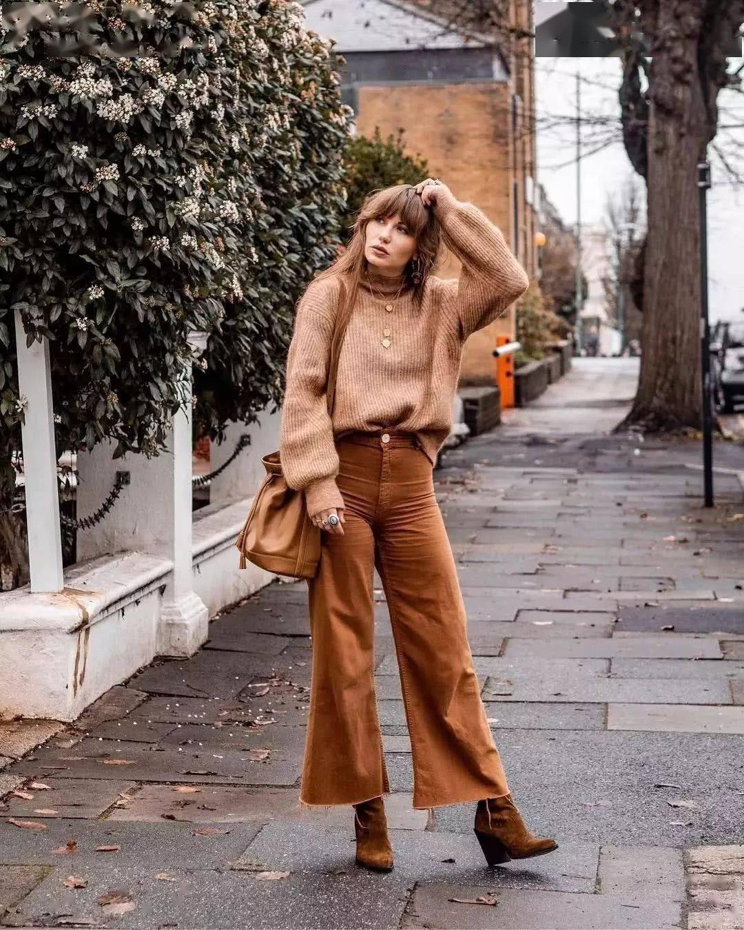 衬衫|焦糖色，秋冬最时髦的颜色！