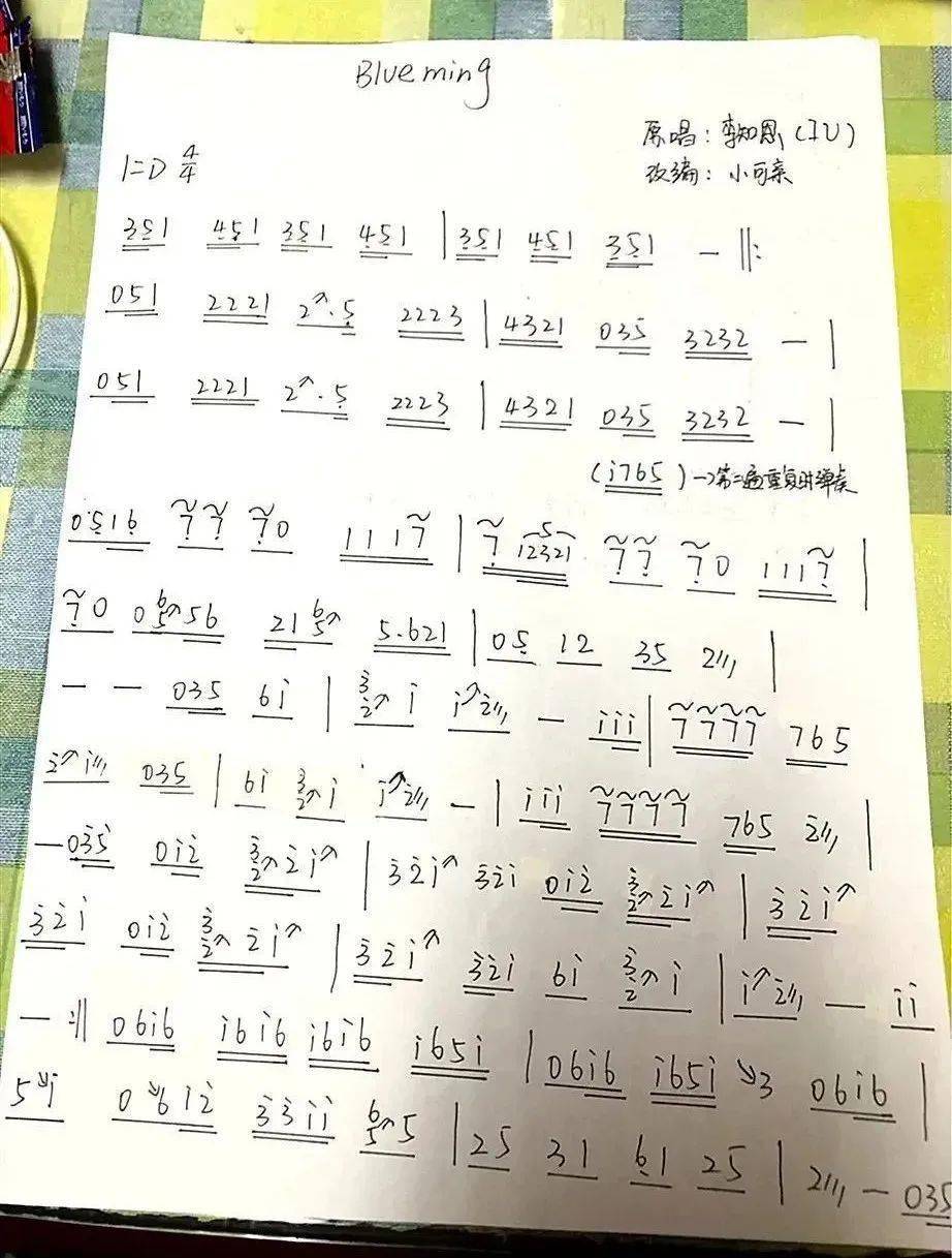 ta古筝曲谱_沧海一声笑古筝曲谱(4)