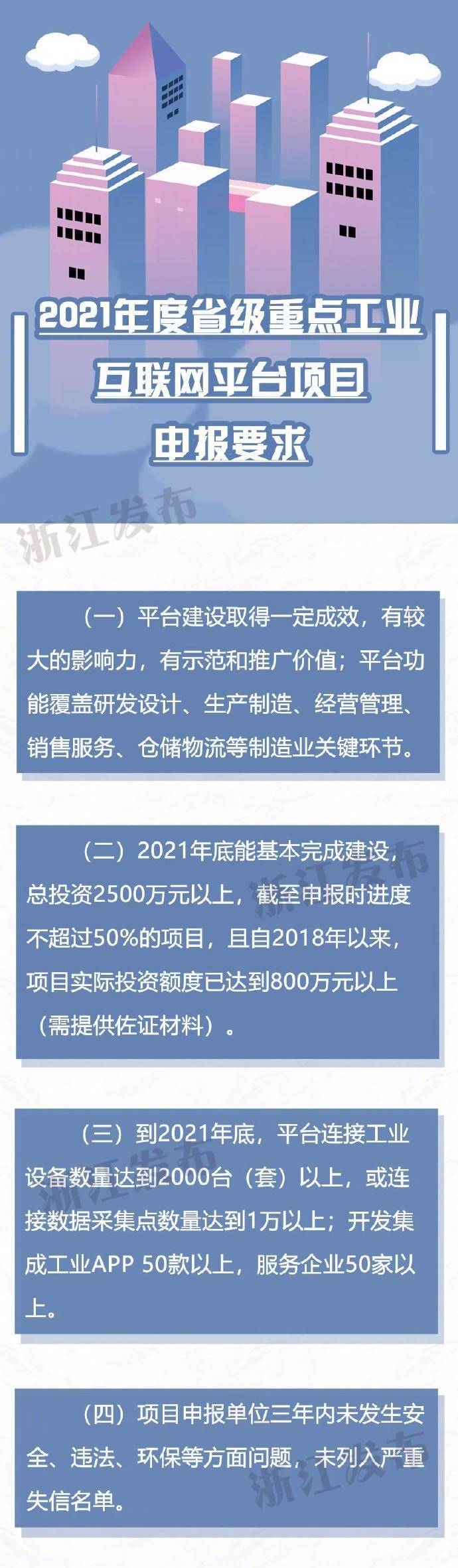 支持|每个项目给予500万元资金支持！浙江省经信厅喊你来报名