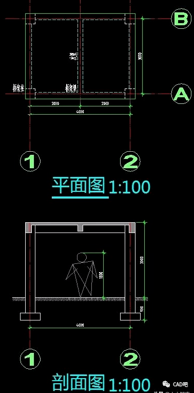 这样一来,所有的尺寸标注都一次性被修改为了新的50@50样式,再调整一