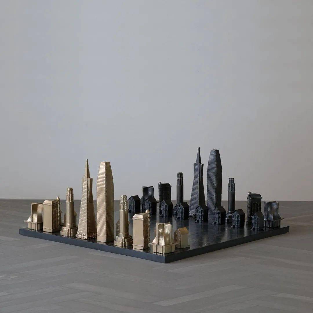 棋子|建筑大师为何都要设计自己风格的国际象棋？