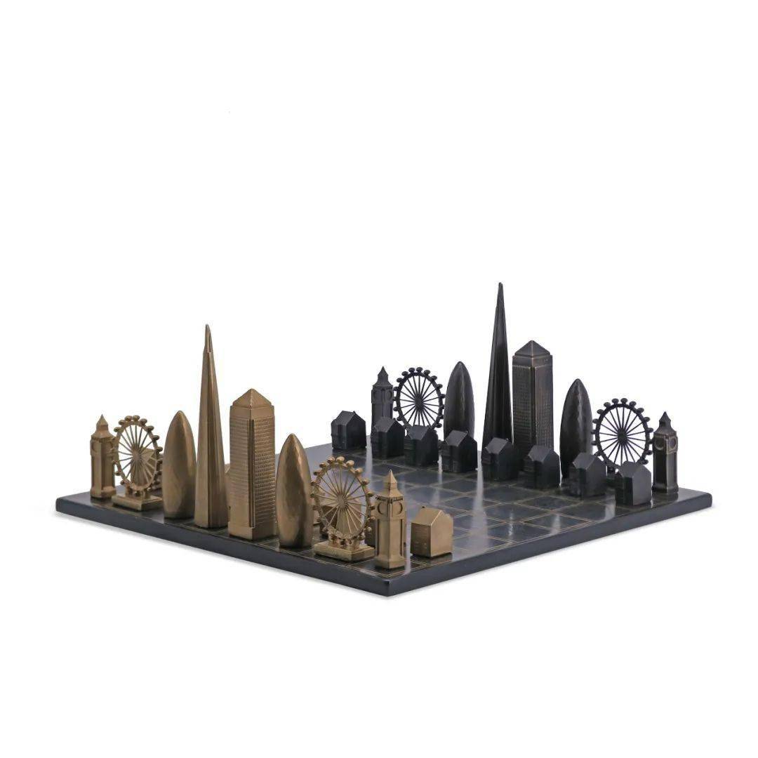 棋子|建筑大师为何都要设计自己风格的国际象棋？