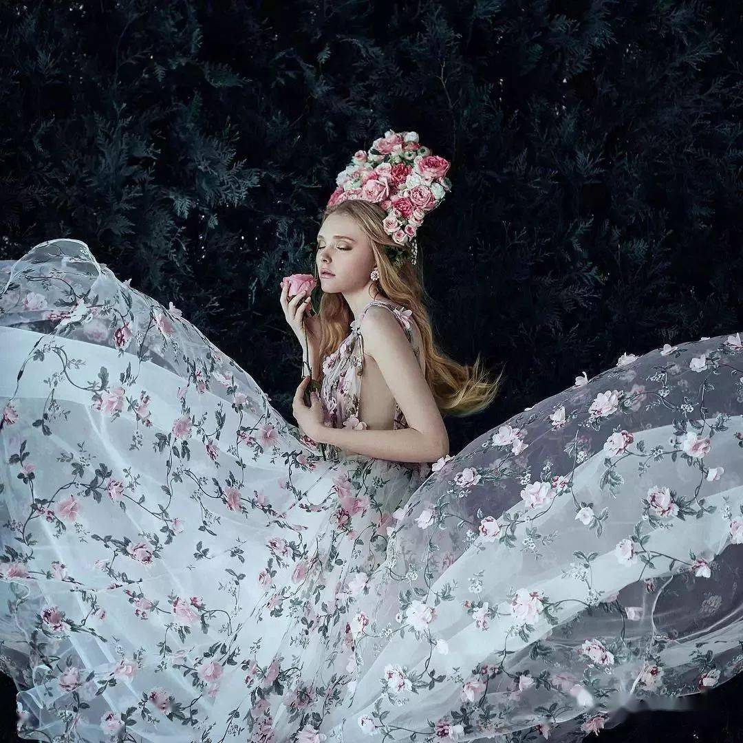 女孩|她用鲜花打造出如梦般的童话世界 让无数女孩实现仙女梦