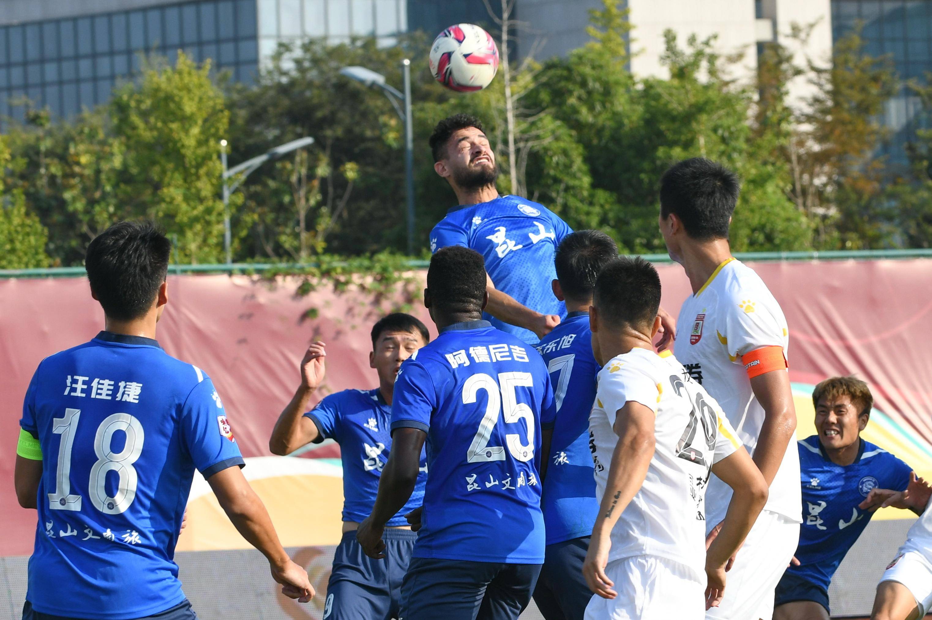 足球——中甲:长春亚泰胜昆山fc