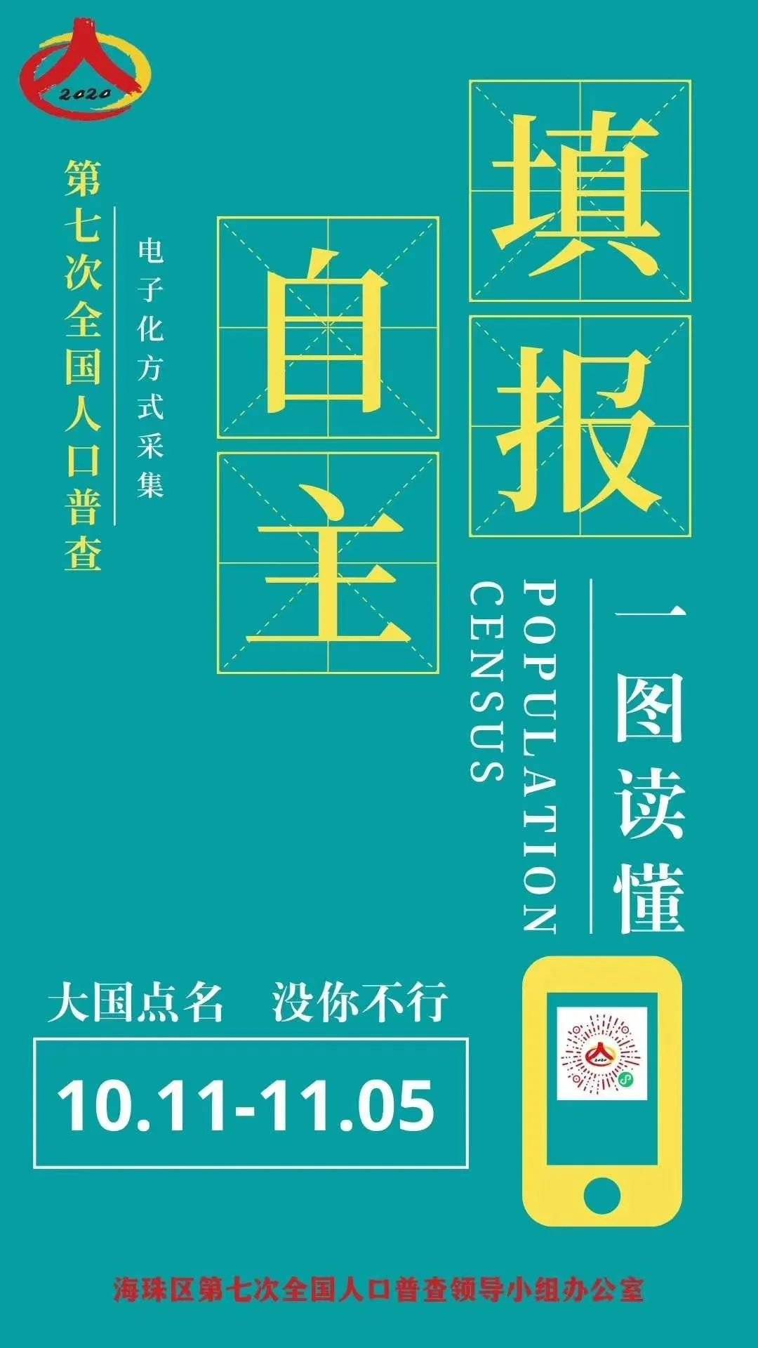 普查人口微信的自主填报码_微信人口普查头像图片