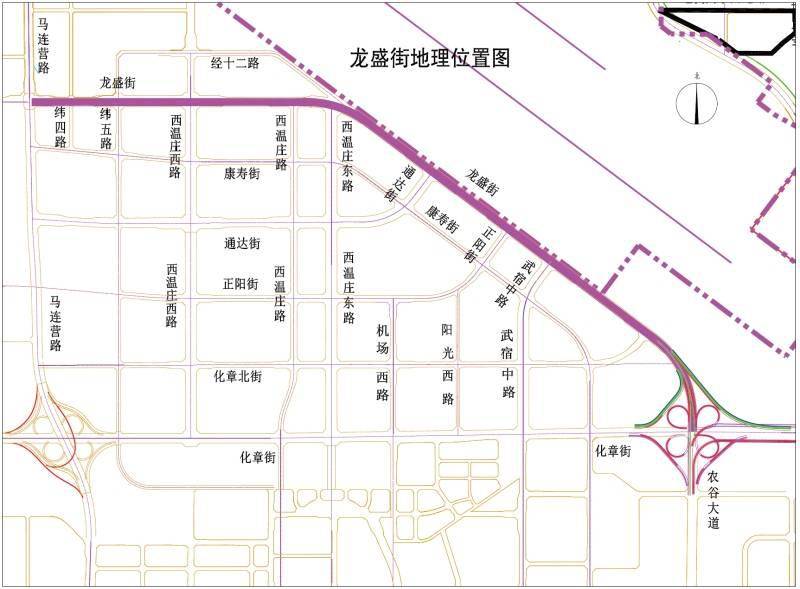 重磅!太原武宿机场三期改扩建配套路网出公示