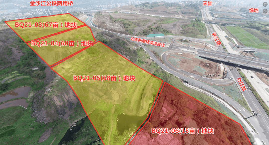 22块!宜宾将推一批商住用地,在南部新区,天柏