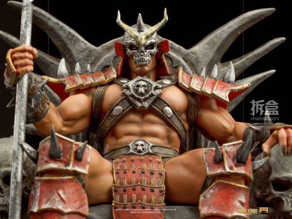 iron studios 发布《真人快打》最终boss-shao kahn/绍康1/10雕像