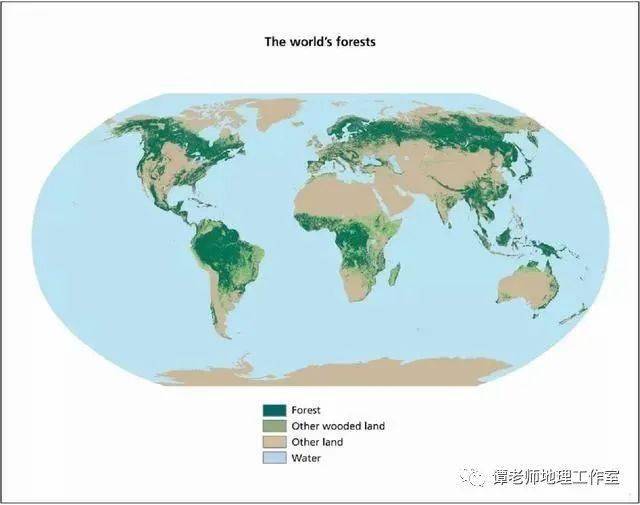 中国的森林覆盖率排行!