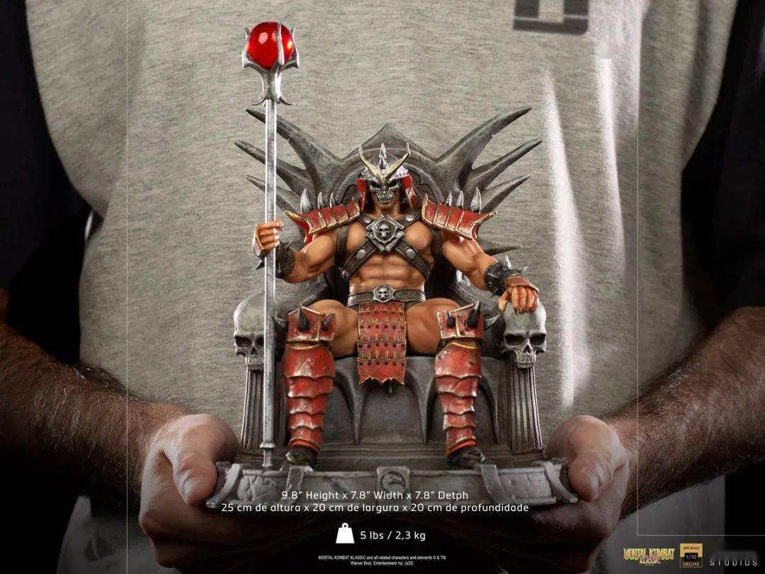 iron studios mortal34220-10 110 真人快打 shao kahn 绍康