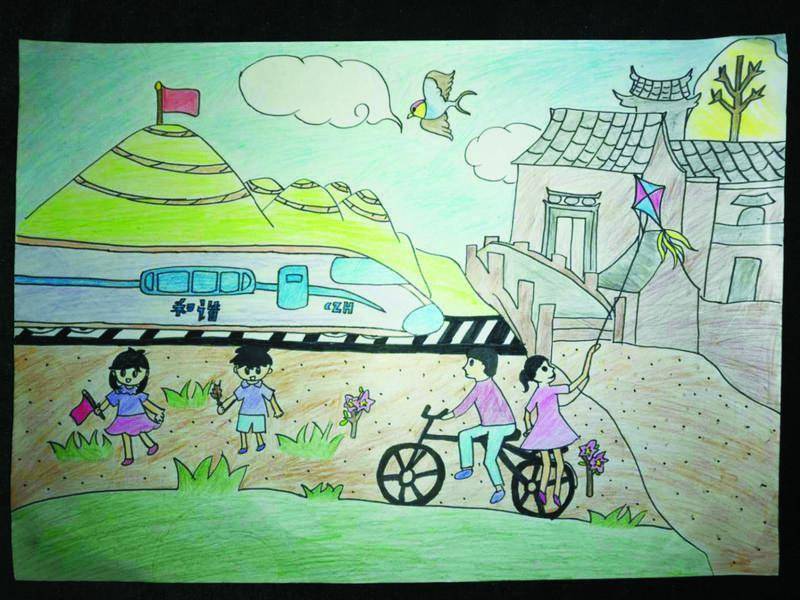 "欣大杯"2020甘肃省中小学生作文绘画vlog大赛绘画作品展示