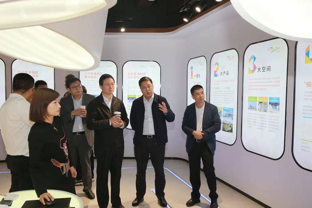 国家发改委投资司刘世虎一行调研七彩未来社区-搜狐大视野-搜狐新闻