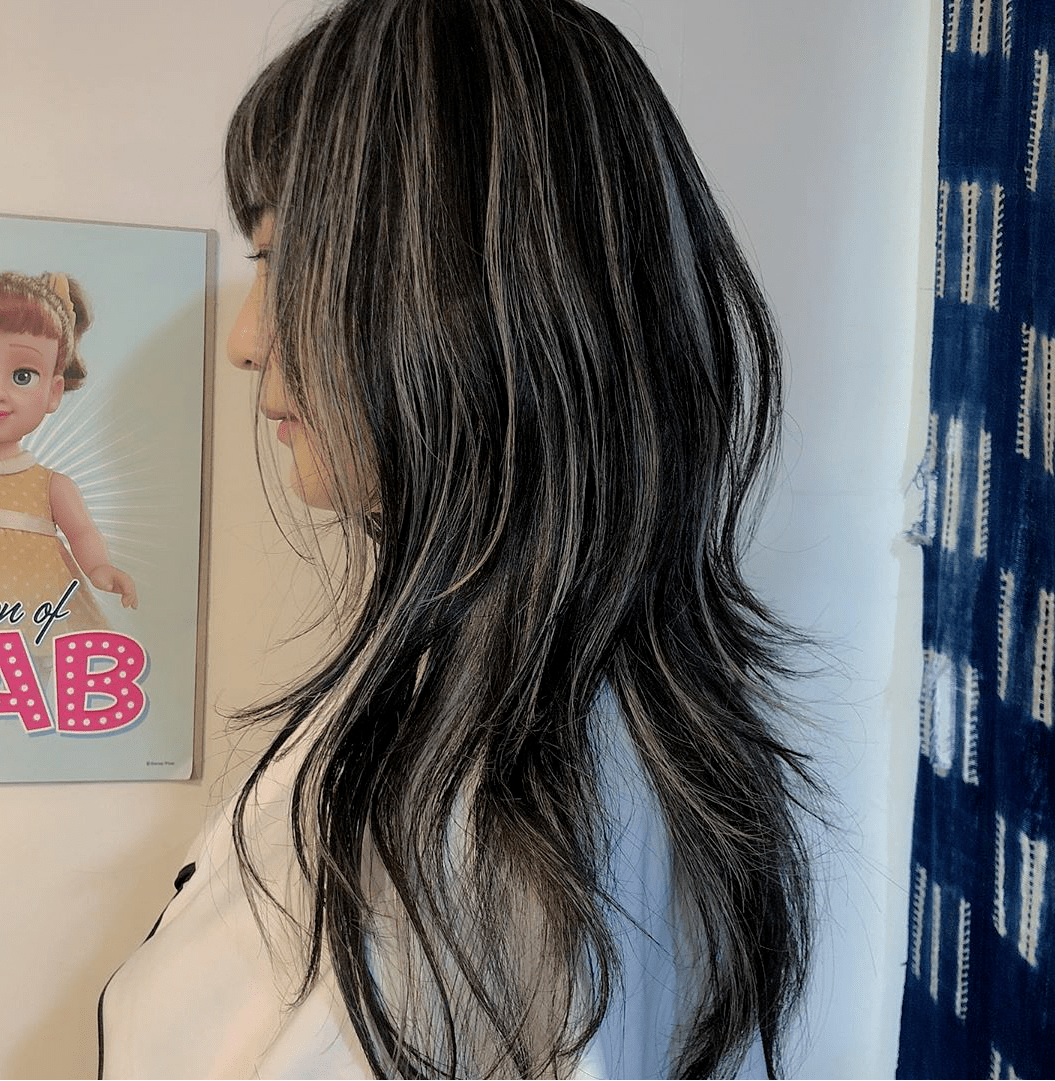 层次|学会这几点,秋季长发更迷人