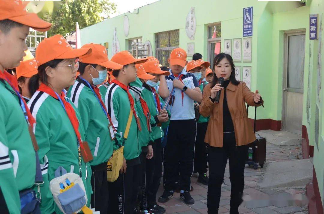 寻找运河文化追寻英雄足迹水月寺小学举行参观红色教育基地远足活动