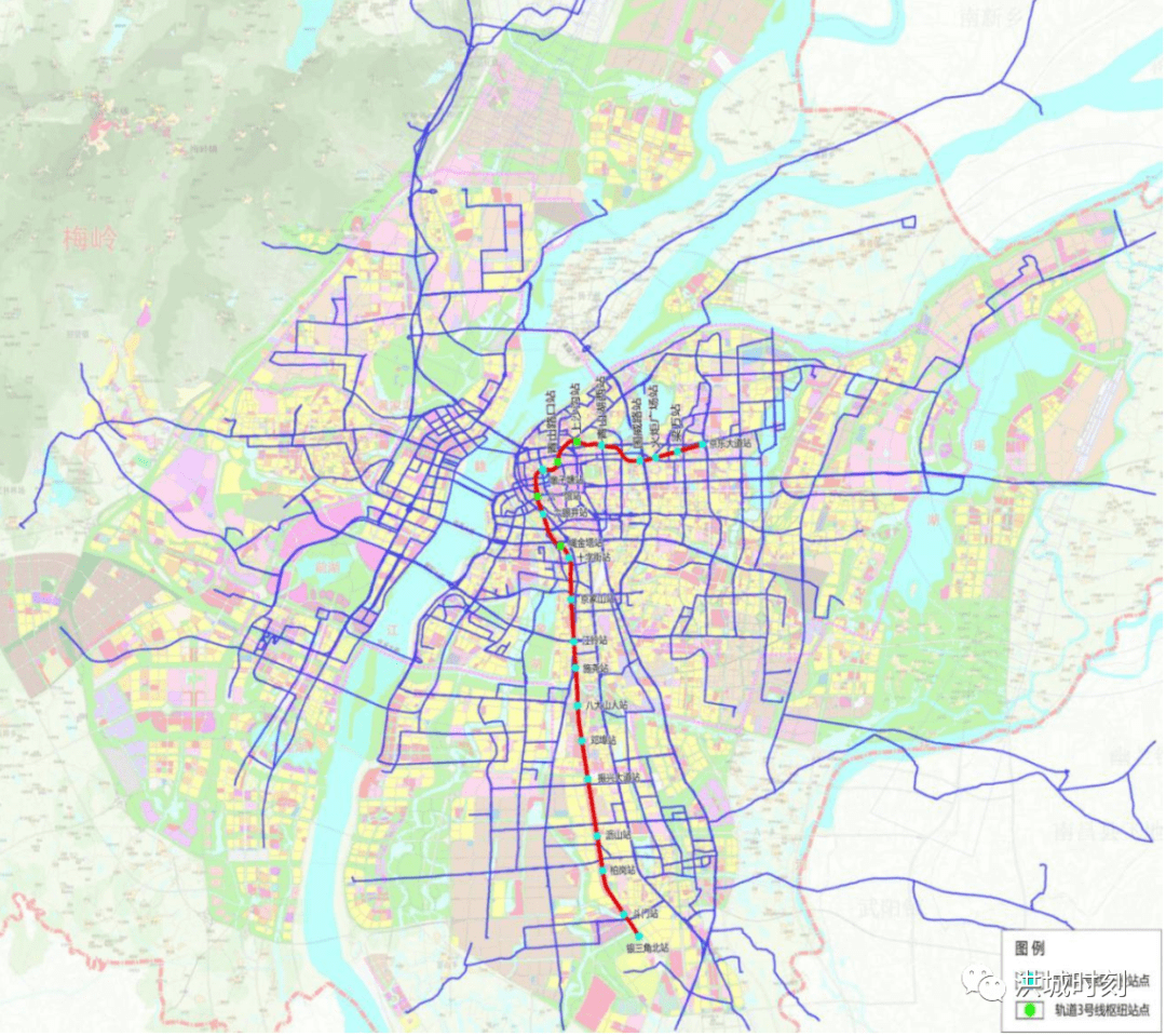 南昌地铁3号线年底通车!公交配套衔接方案出炉!39条公交线路调整!