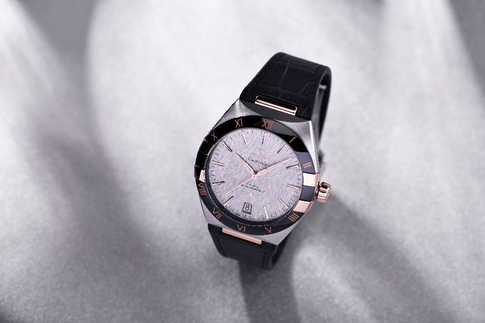 星座|绝美灰盘 欧米茄星座系列男士腕表