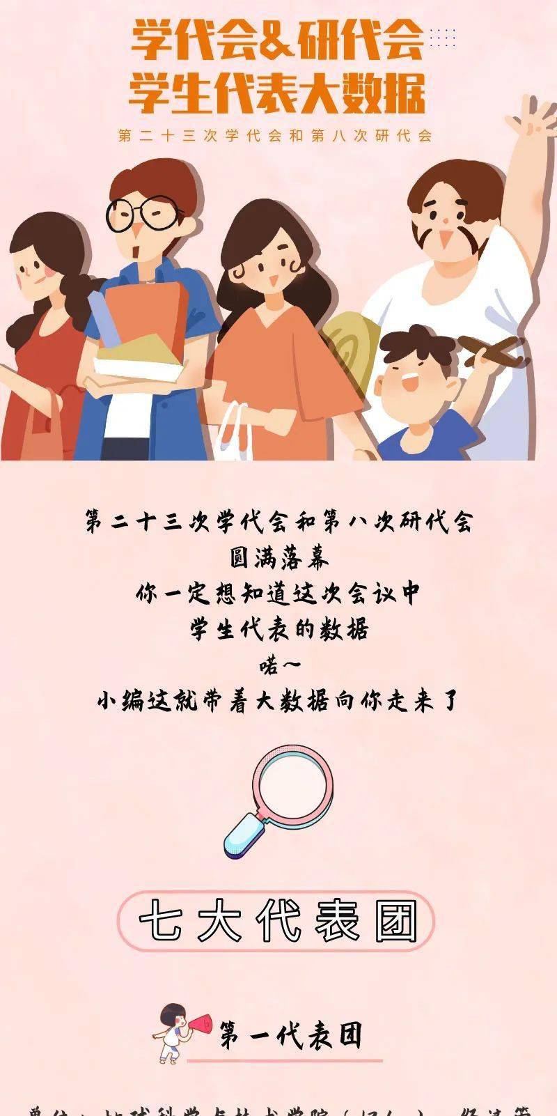 学代有你 | 一图读懂学代会,研代会学生代表大数据