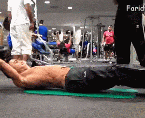 腹肌|健身40天，他从大肚男变腹肌型男，看到他的训练我自卑了.....