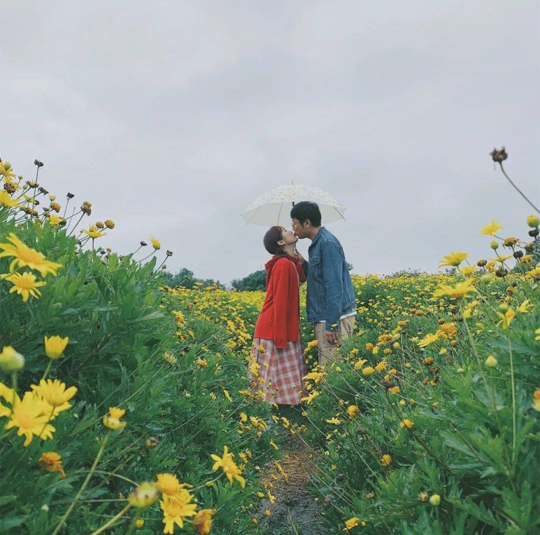 在下雨天谈一场恋爱,真是太甜惹!