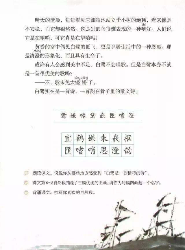 【中小学】小小朗读者 五(1)班 杨果怡《白鹭》_手机搜狐网