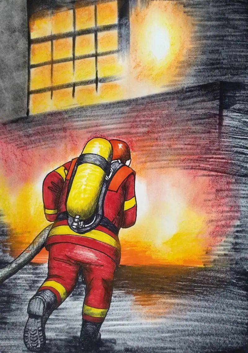 "我是小小消防员"绘画比赛获奖名单出炉了!