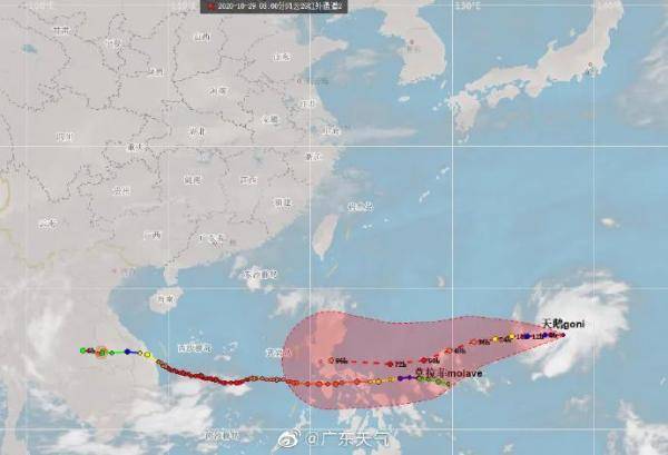 第19号台风“天鹅”生成！第20号台风初显，广东