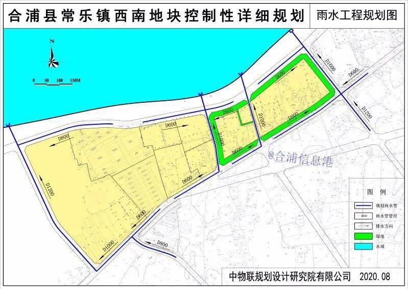 关于合浦县常乐镇西南地块控制性详细规划的公示