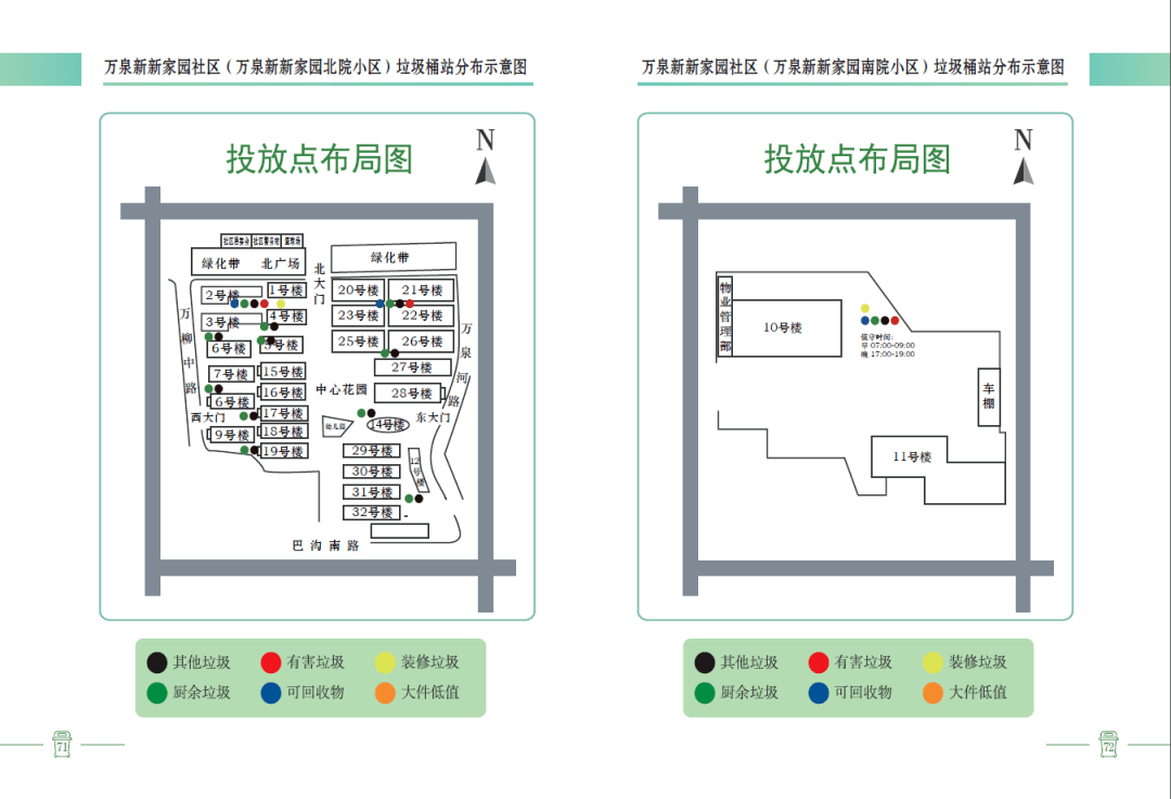 部分小区分布图        