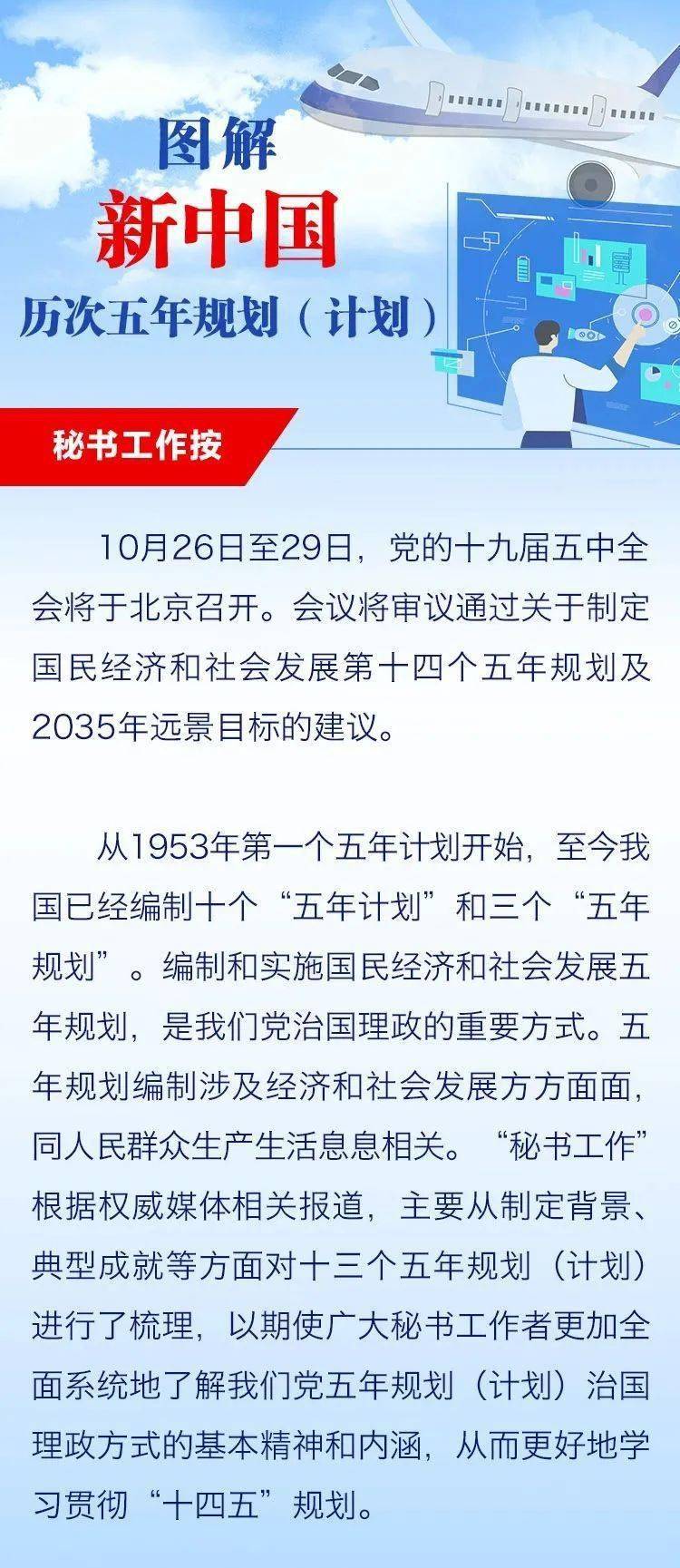 速看!图解新中国历次五年规划(计划)