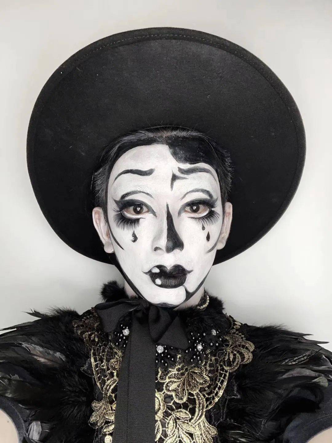 教程|看完最详细万圣节妆容教程，只能说：我服！