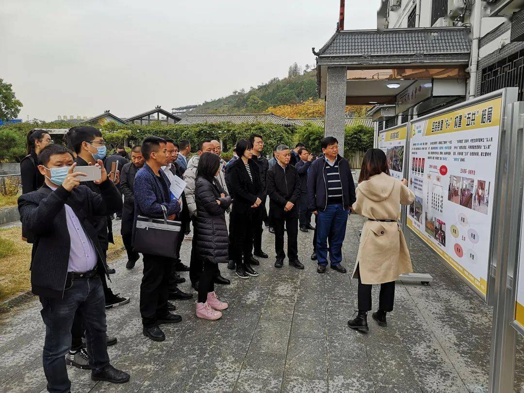 贵州省客人来蓝田学习考察