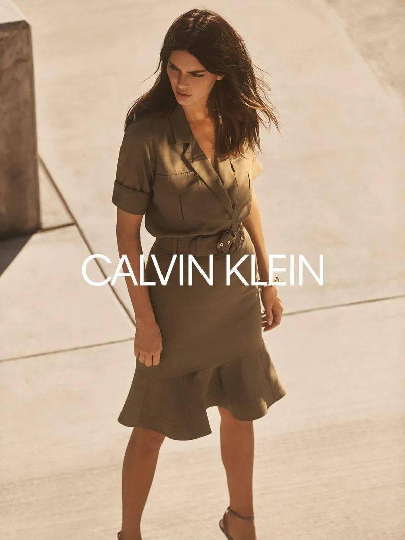 kendall jenner拍摄了calvin klein 高级成衣线!_品牌