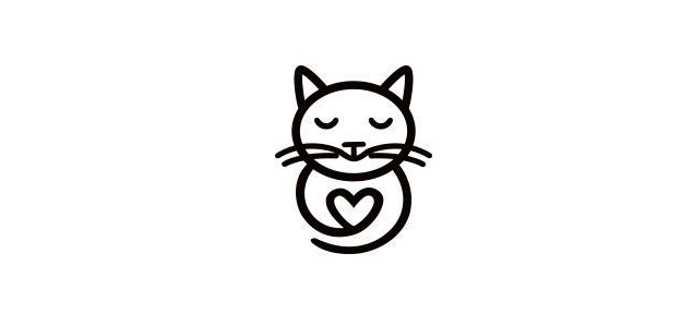 喵星人这么拽:一波可爱猫咪主题logo