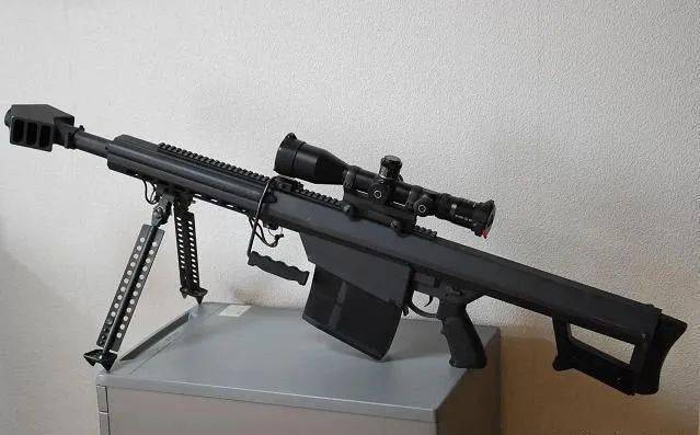 能打三千六百米的狙击榴弹发射器——barrett xm109 "