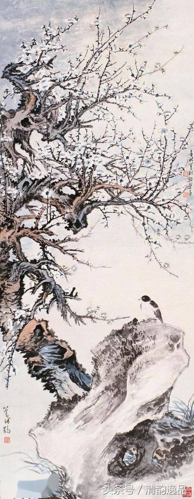 北派著名国画大师溥儒先生画作欣赏