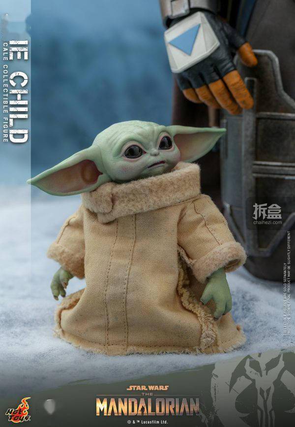 hottoys 曼达洛人 尤达宝宝 1/4可动珍藏人偶
