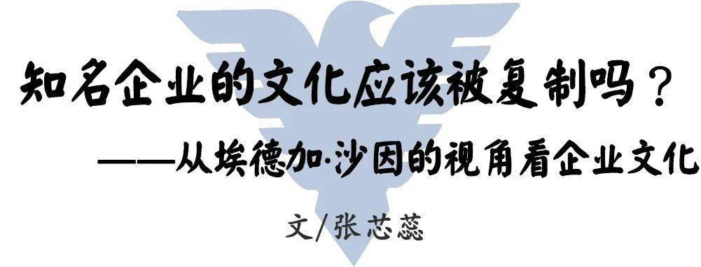 企院博士生专栏知名企业的文化应该被复制吗从埃德加沙因的视角看企业