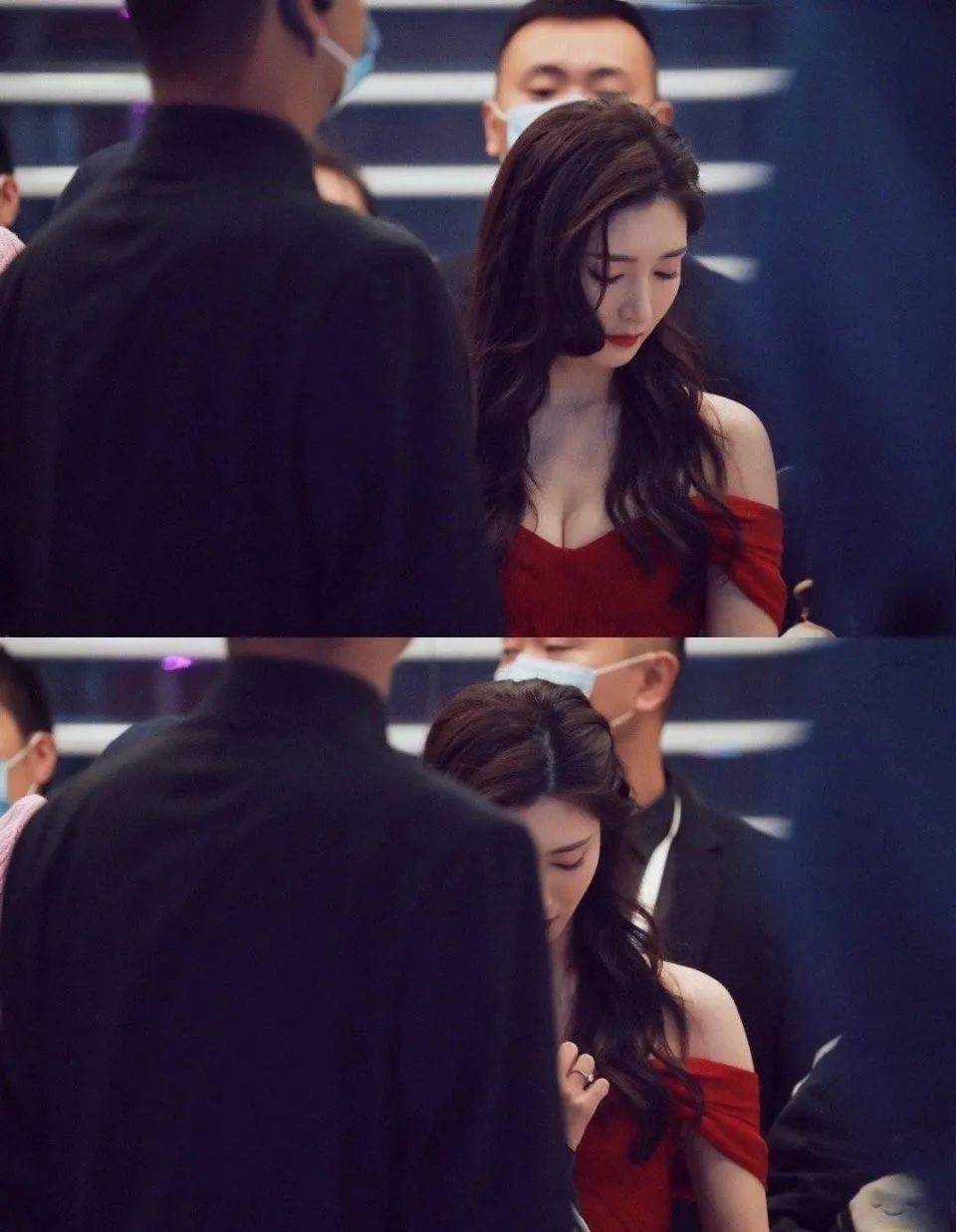 嘴唇|美人计 | 江疏影的下班图比精修照还美，什么原因？