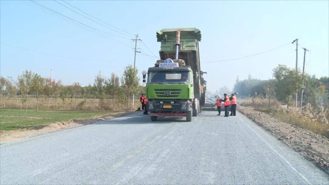 庆云县:抓抢施工有利时机 全力推进农村道路建设_公路