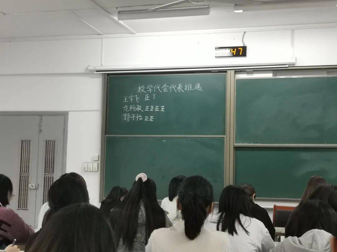 【班级投im体育稿】会计1909 校学代会代表竞选活动顺利展开(图7)