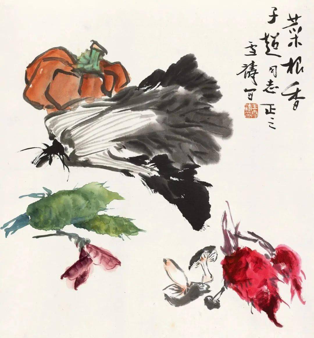 王雪涛这些小品,勾人食欲!