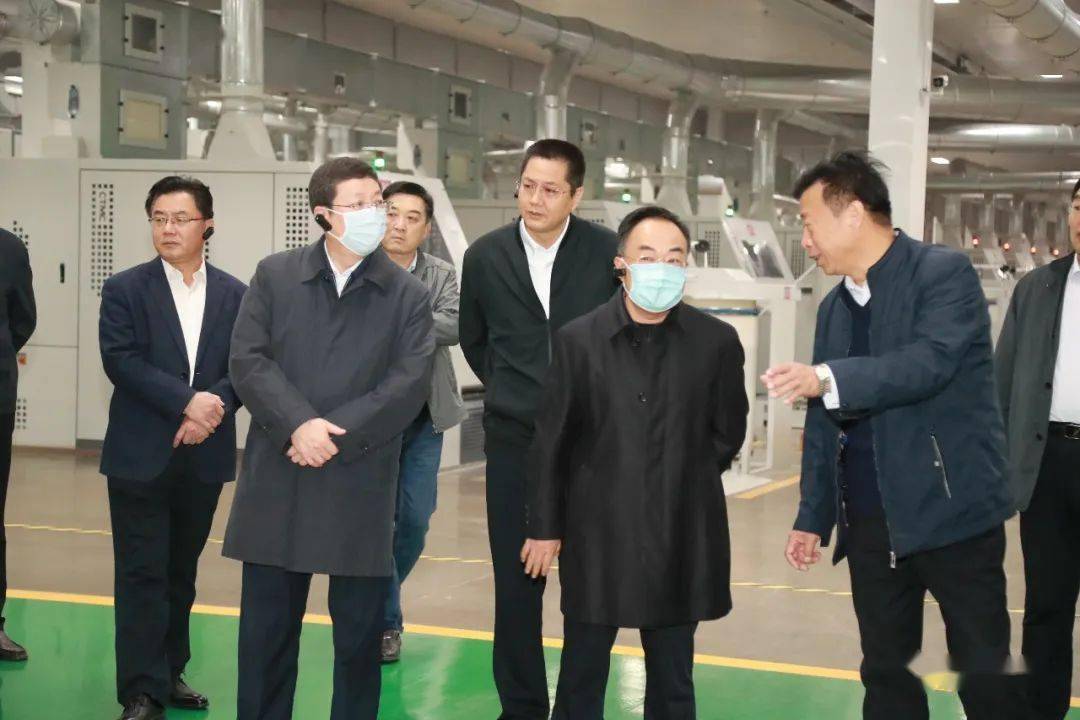 枣庄市政协主席孙欣亮一行来魏桥创业集团参观考察