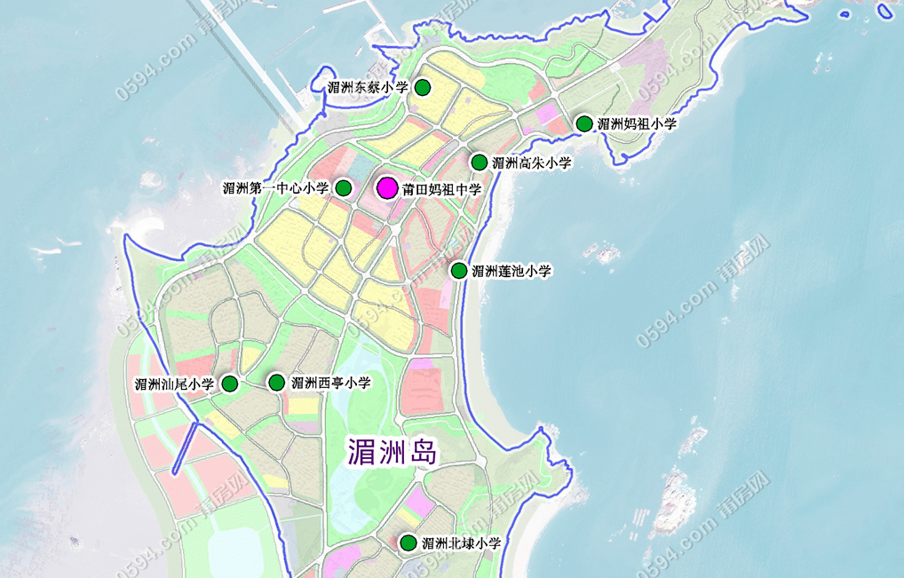 莆田最新学校选址规划公示,影响未来10年._荔城区