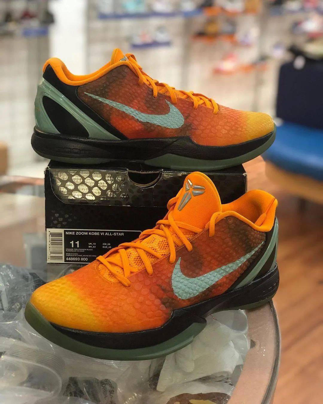 全明星主题kobe6日落配色要来了